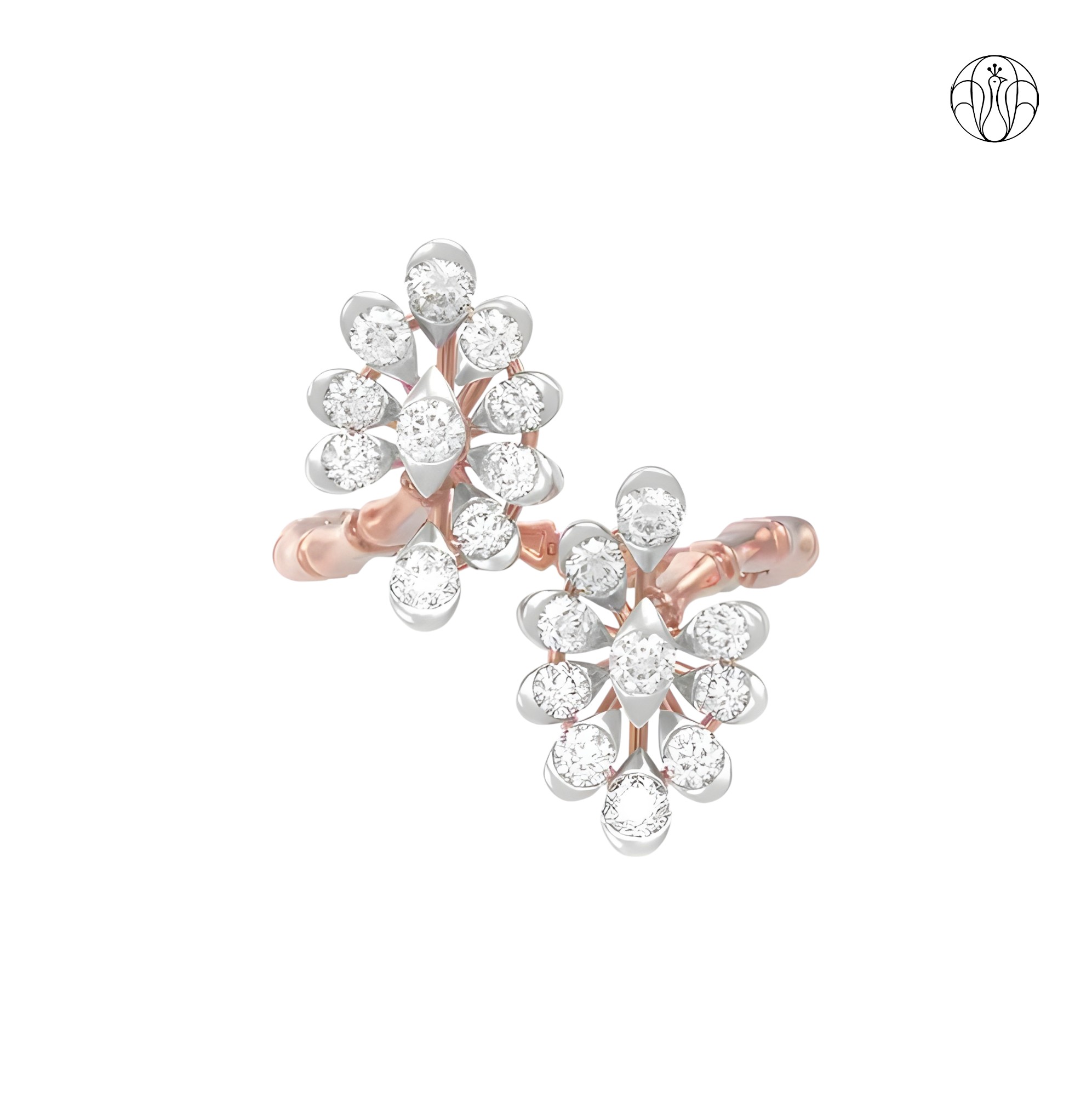 Vedika Ring (CI. Zaveri)-  0.826 CTW 20 PCS VS1 Lab Grown Round Diamond Ring