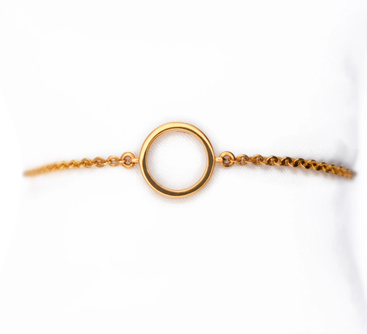 Margot 22k La Ronde With Gold Chain Bracelet