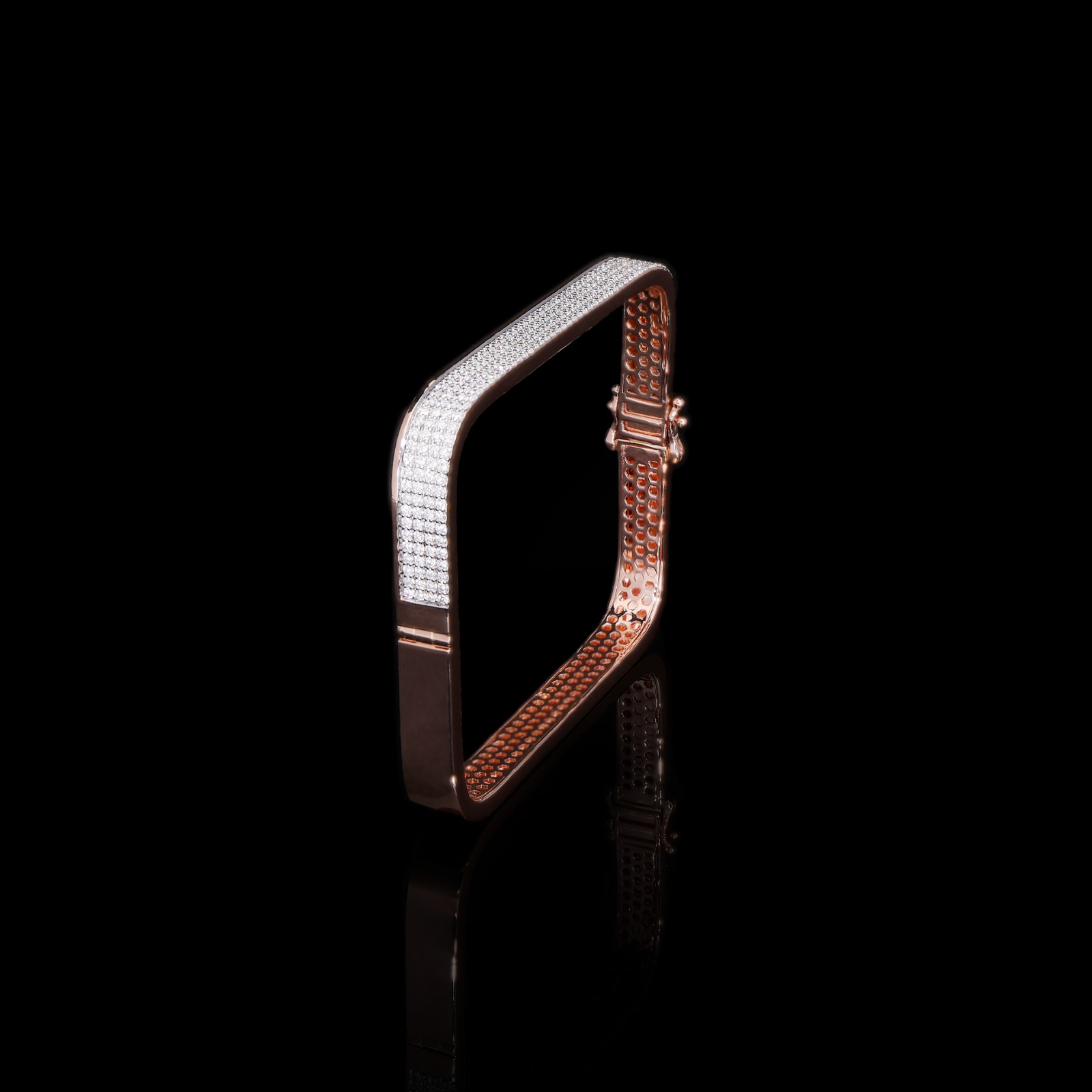Lab Grown Diamond Square Bracelet