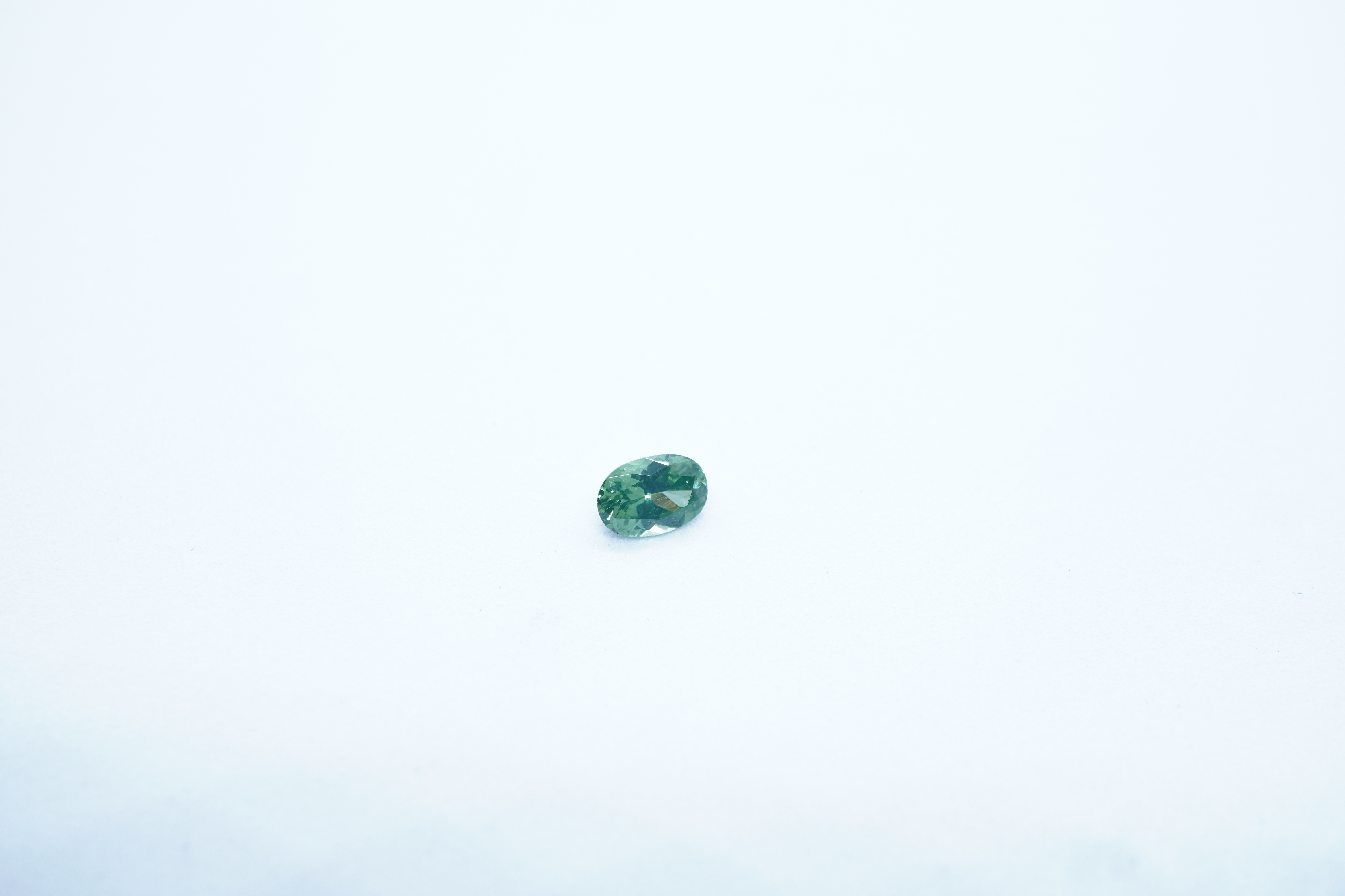 1.20 ct Oval Green Zircon