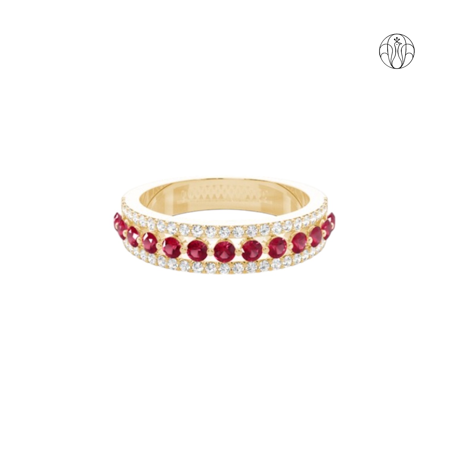 Meera Ring (CI. Zaveri)- 0.295 CTW 50 PCS VS1 Lab Grown Round Diamond  Ring