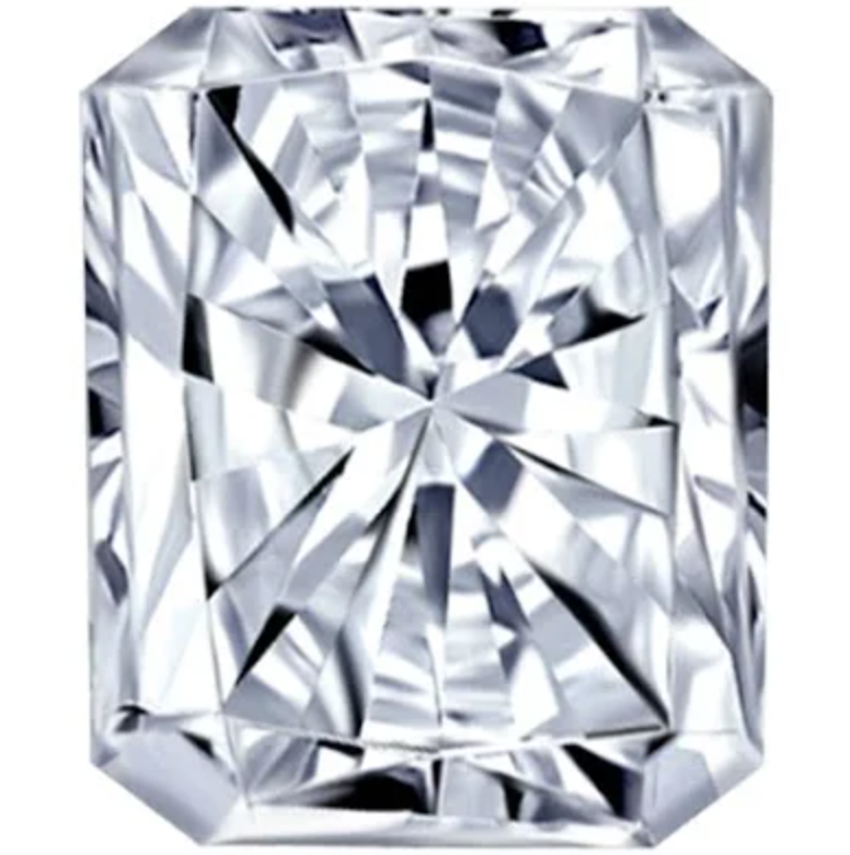 1.00-Carat Radiant Cut Natural Loose Diamond