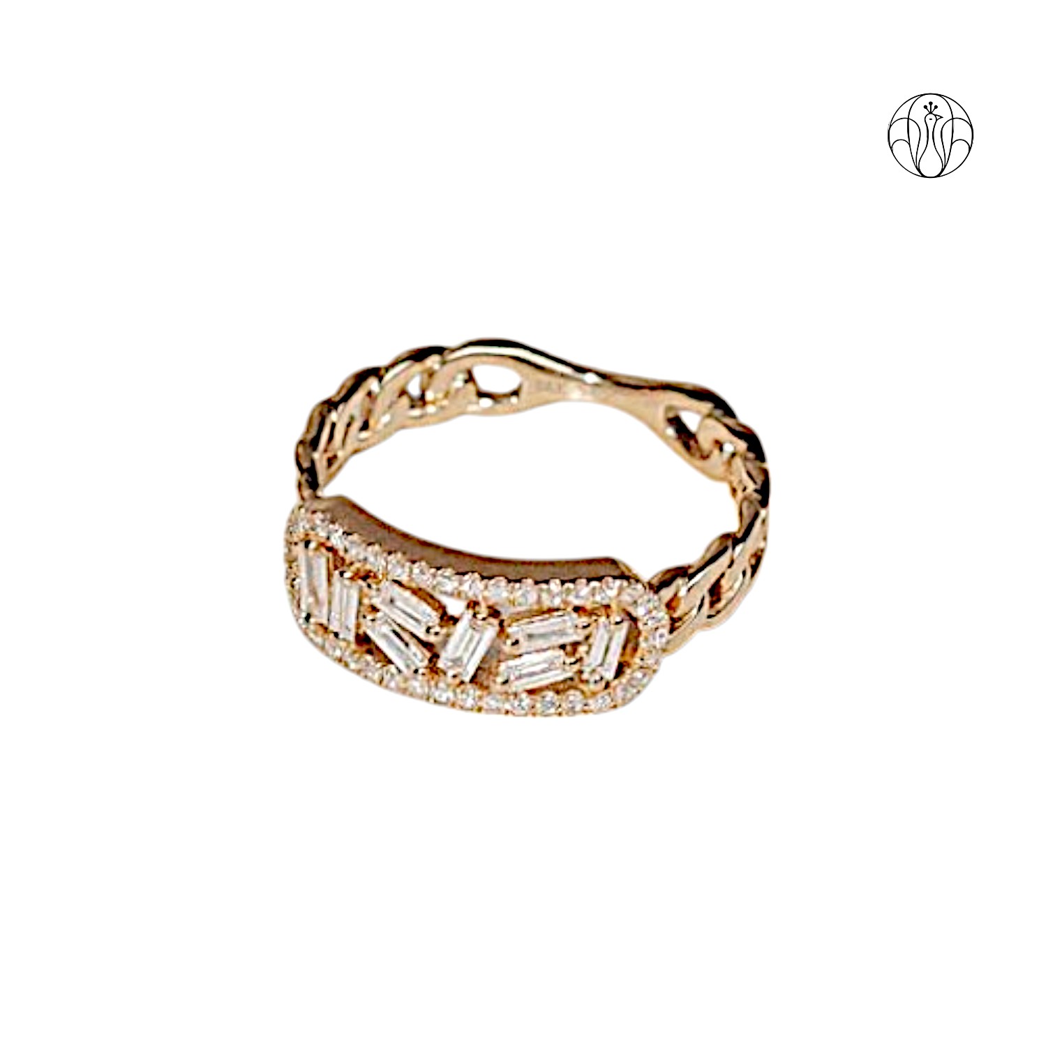 Sitara Radiance (CI. Zaveri)- 1.70 CTW 37 PCS VS1 Lab Grown  Diamond Statement Ring