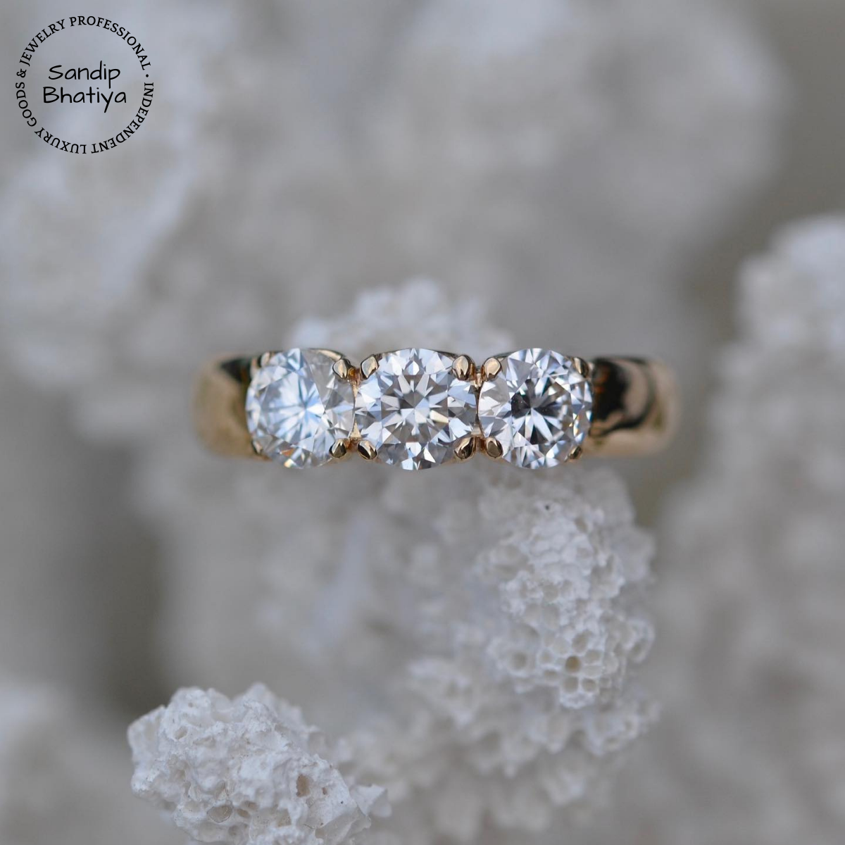 3 Stone Diamond Ring