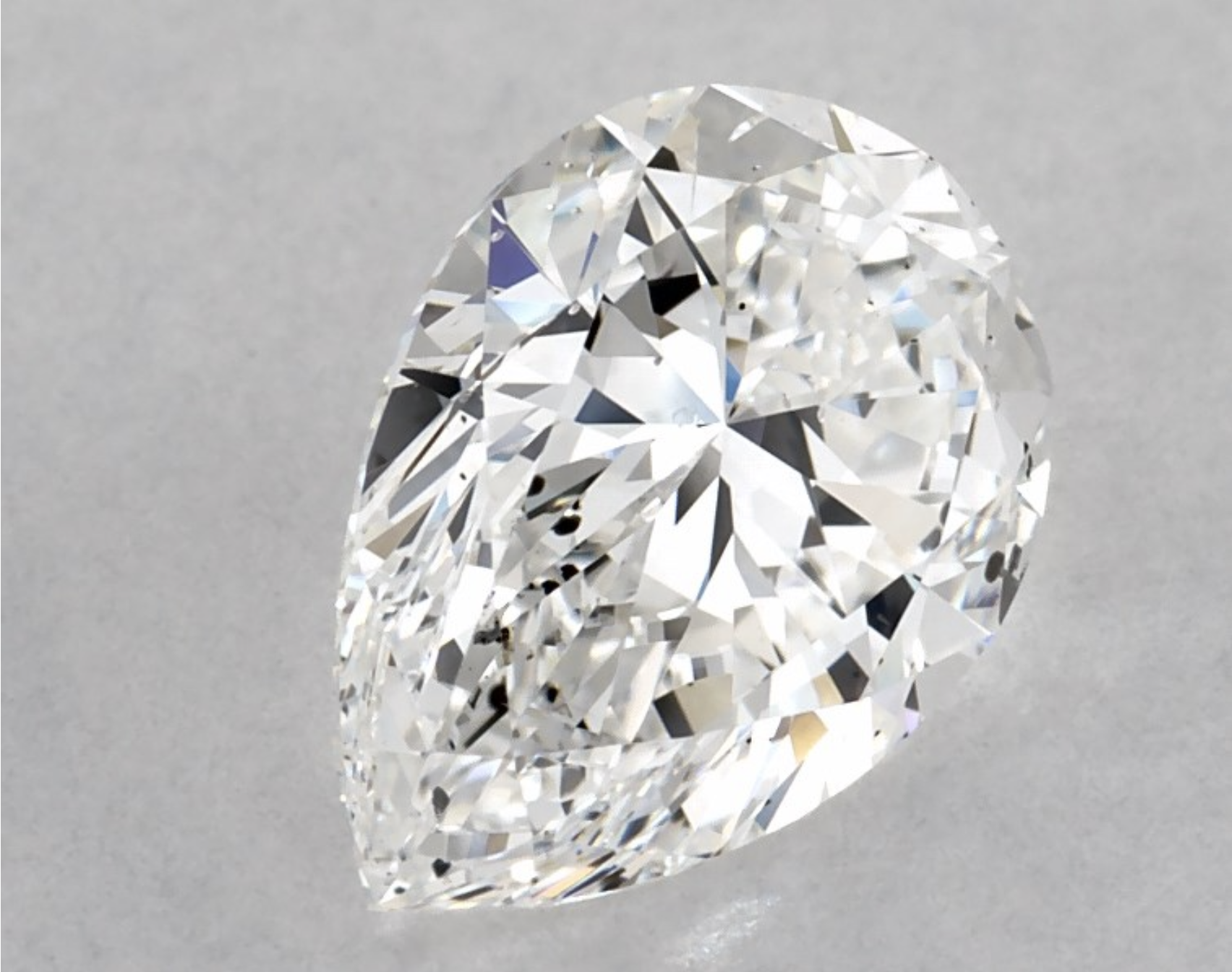 1.00 - Carat Pear Cut Natural Loose Diamond