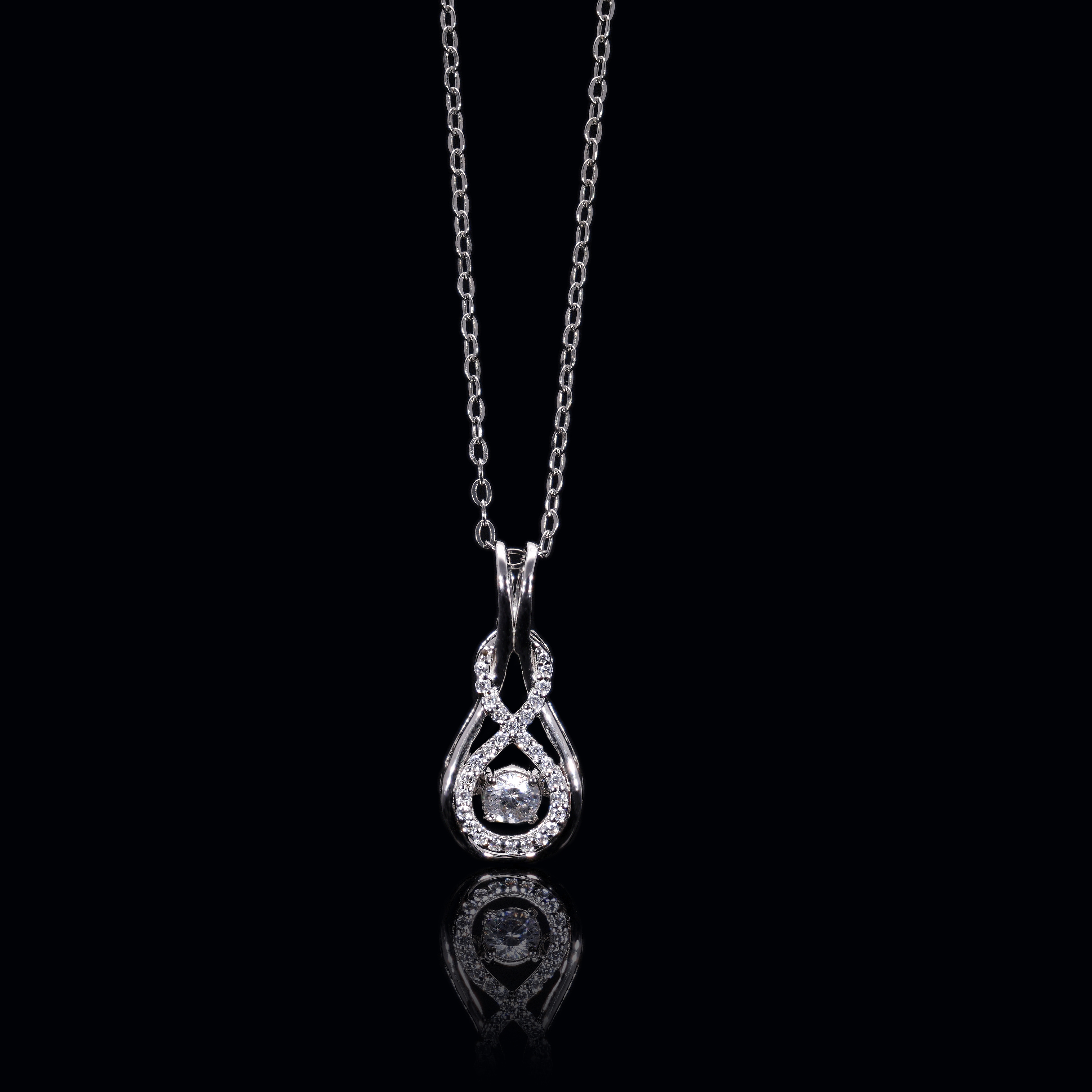 Lab Grown Diamond Infinity Pendant