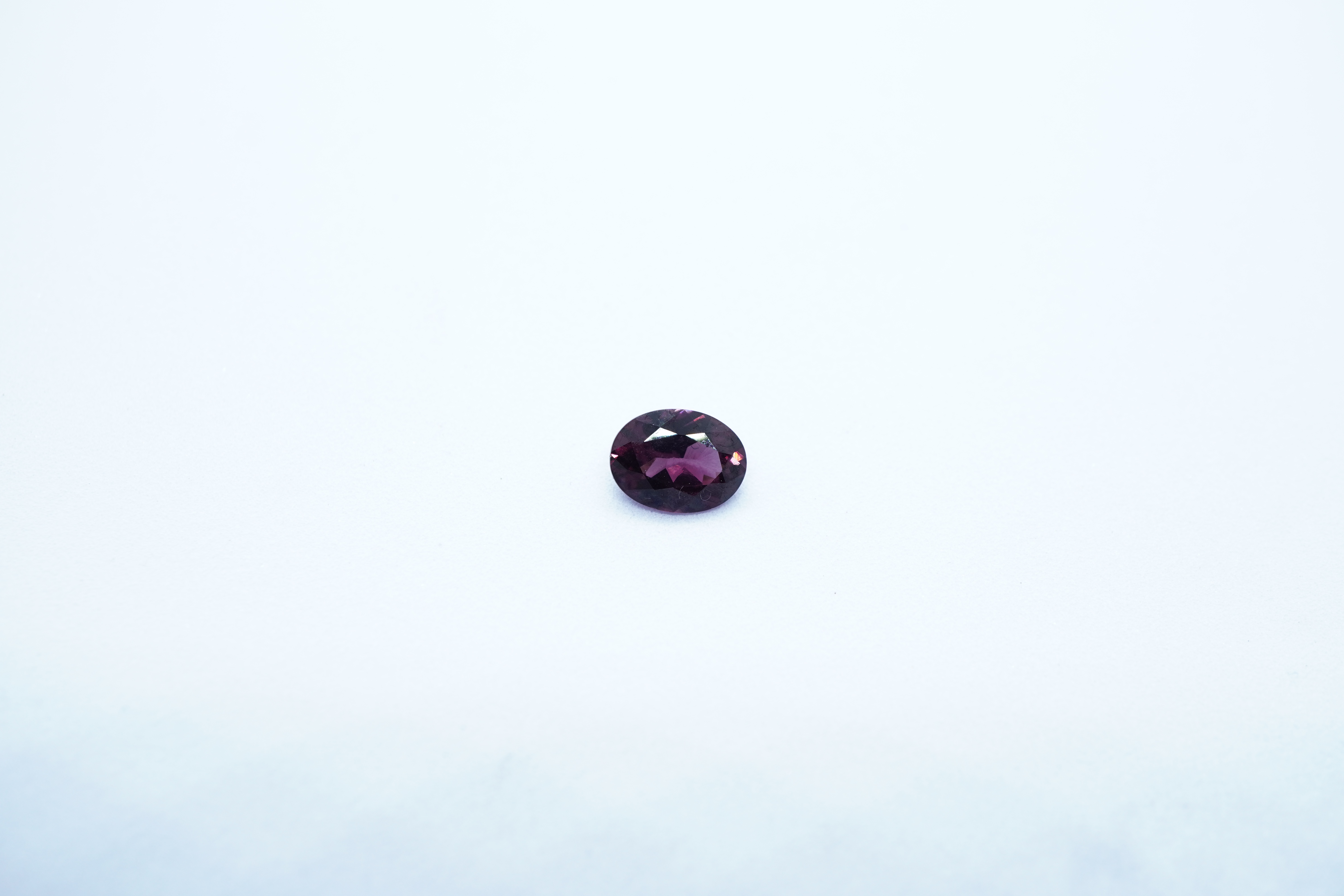 1.80 ct Oval Purplish Red Spinel
