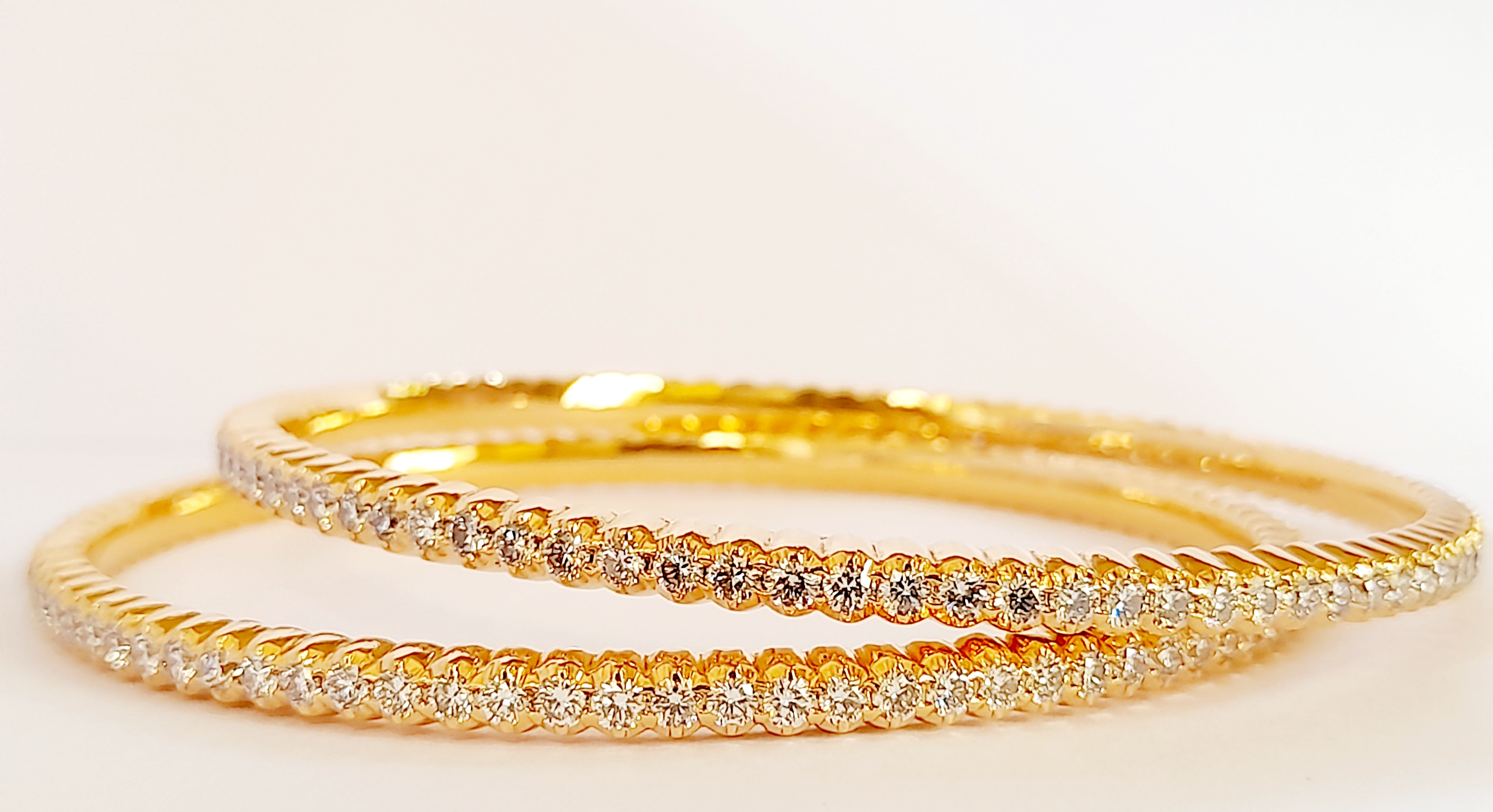 Diamond bangles -6