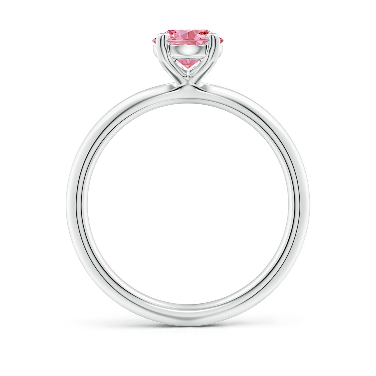 Oval Shape Solitaire Lab Grown Diamond Ring