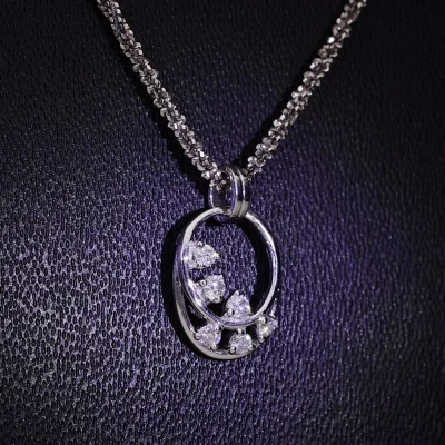 Lab Grown Diamond Celestial Pendant