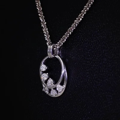 Lab Grown Diamond Celestial Pendant