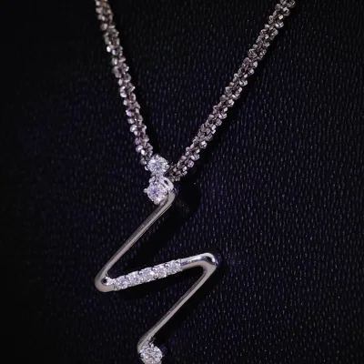 Lab Grown Diamond Pendant for Her