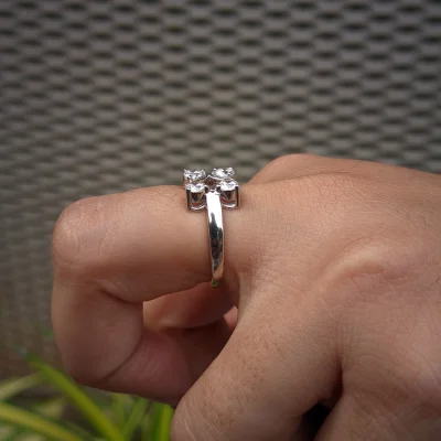 Minimalistic Lab Grown Diamond Ring for Her