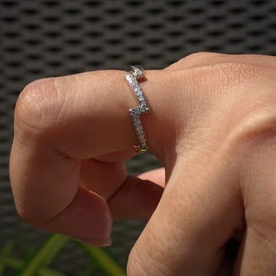 Lab Grown Diamond Thunderstorm Ring