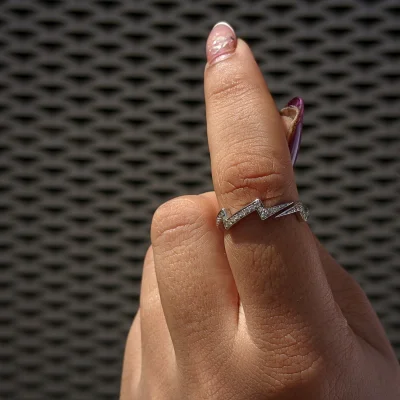 Lab Grown Diamond Thunderstorm Ring