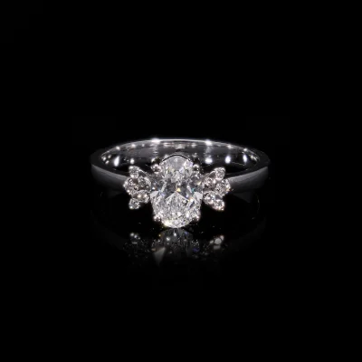 Lab Grown Diamond Oval Ring