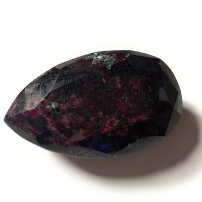 Giant Natural Ruby  2705 Carats  Dark Red Antique Pear Shape Natural Ruby Gemstone Certified Untreated Collector's Piece